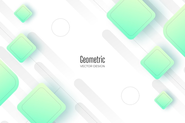 Gradient geometric background