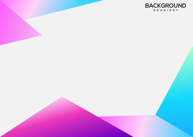 Gradient geometric background