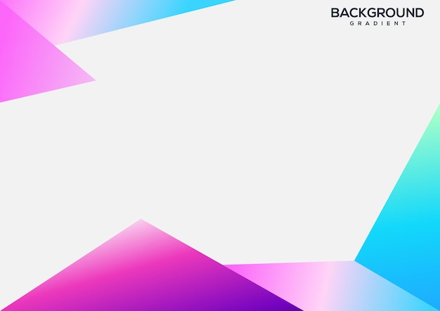 Gradient geometric background