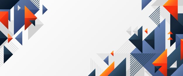 gradient geometric background