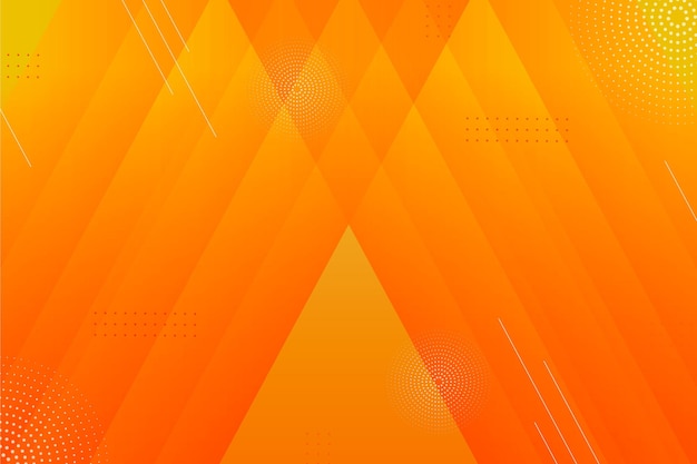 Free vector gradient geometric wallpaper