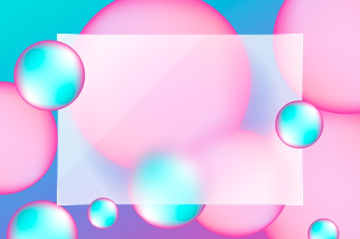 Free Vector gradient glassmorphing background