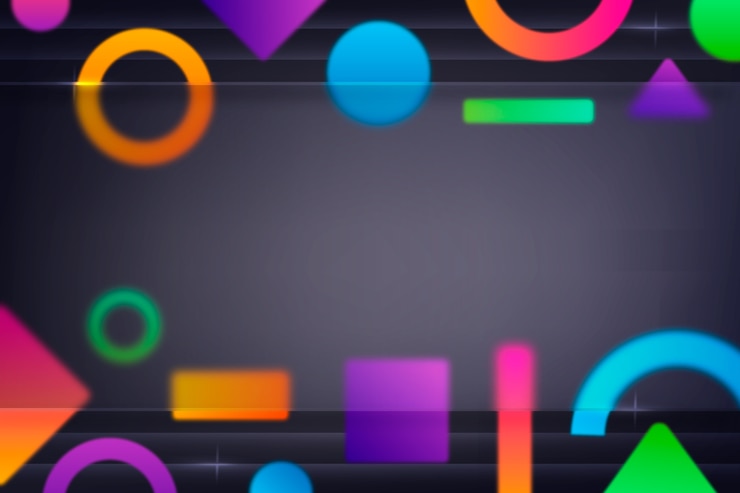 Free Vector gradient glassmorphism background