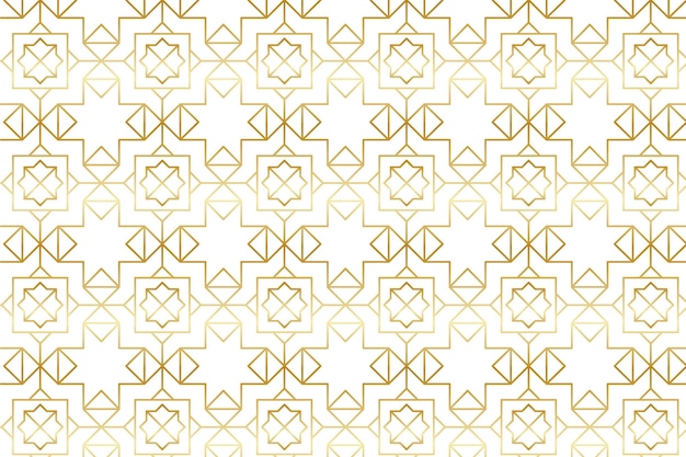 그라데이션 황금 아랍어 패턴