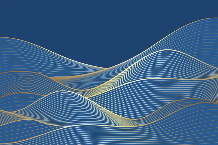 無料Vector グラデーションの金色の線形背景