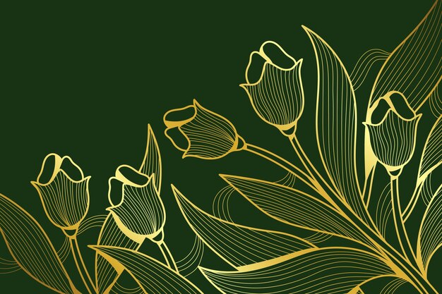 gradient golden linear background