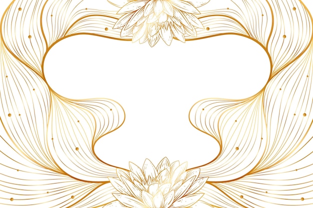 Gradient golden linear background