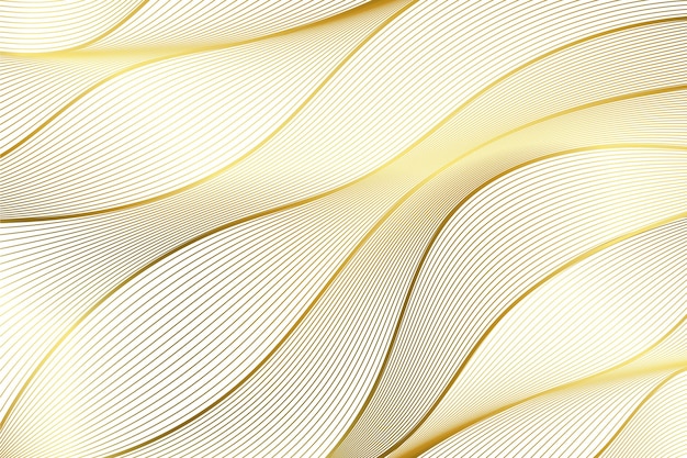 Gradient golden linear background