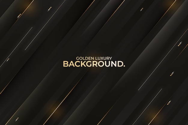 Gradient golden lines background