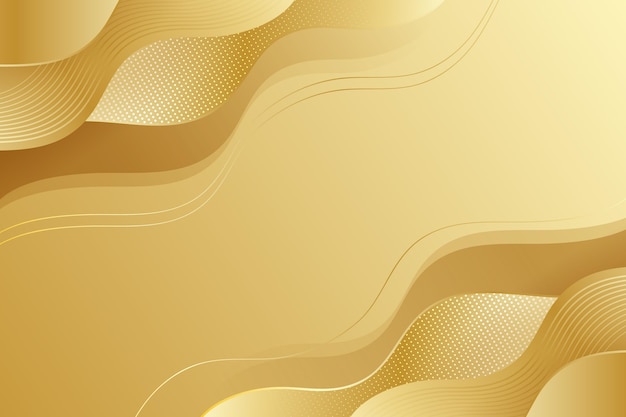 Gradient golden luxury background