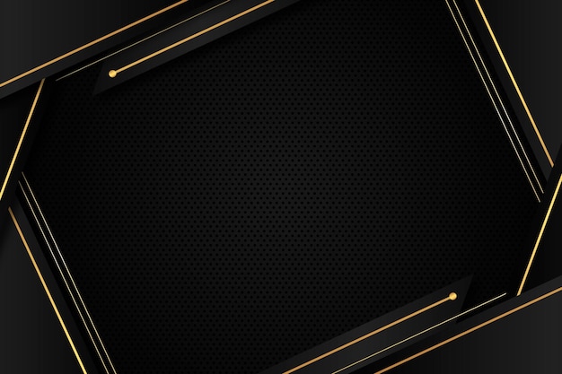 Free vector gradient golden luxury background