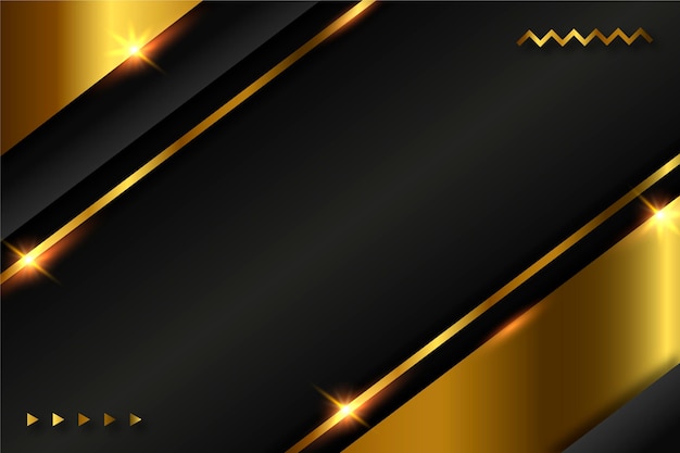 Gradient golden luxury background