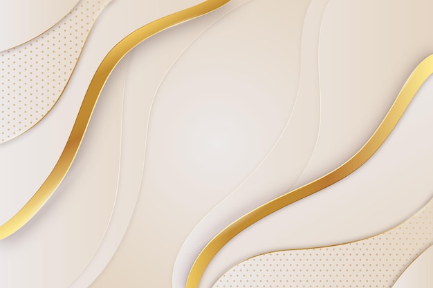 Gradient golden luxury background