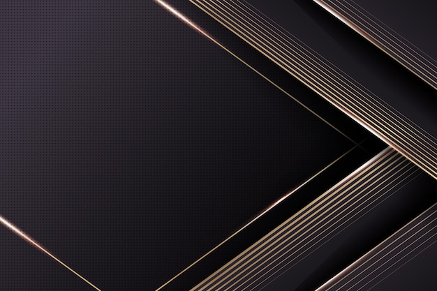 Gradient golden luxury background