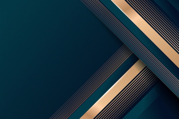 Free vector gradient golden luxury background