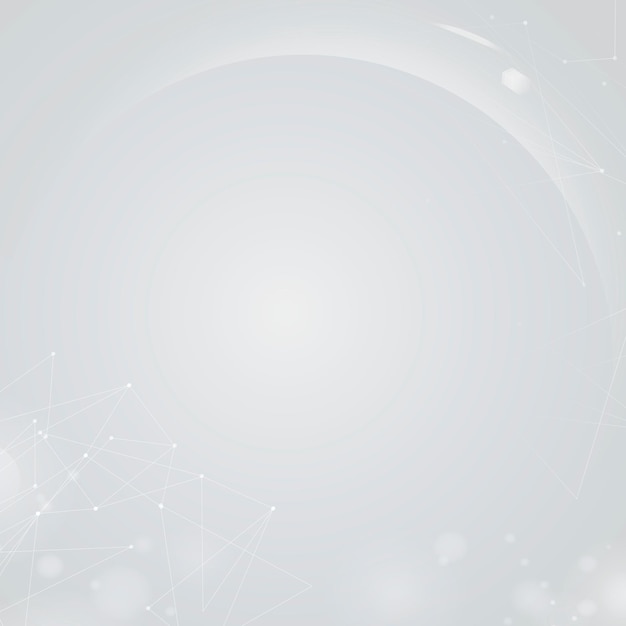 Free vector gradient gray futuristic digital bokeh background