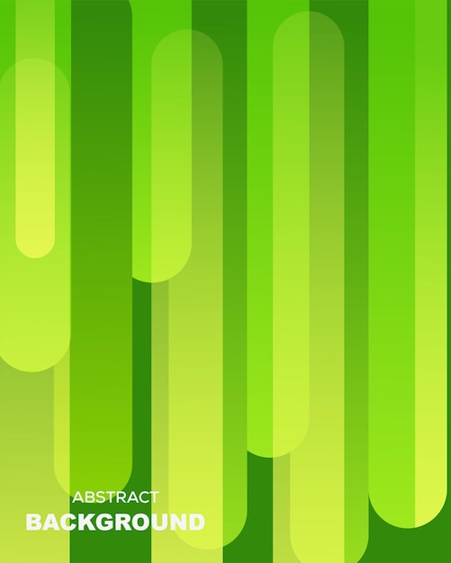 Free vector gradient green color background abstract moderns