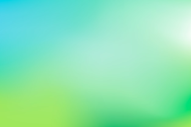 Free vector gradient green tones background