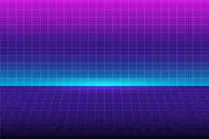 Free vector gradient grid background