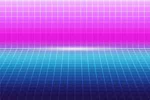 Free vector gradient grid background