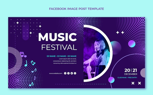Музыкальный фестиваль градиентных полутонов сообщение в фейсбуке