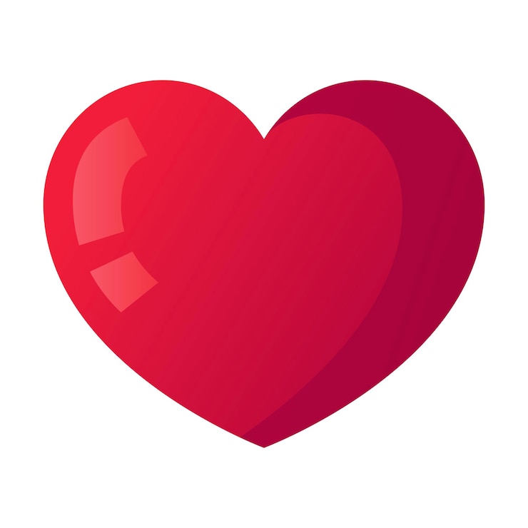 मुफ़्त वेक्टर gradient heart