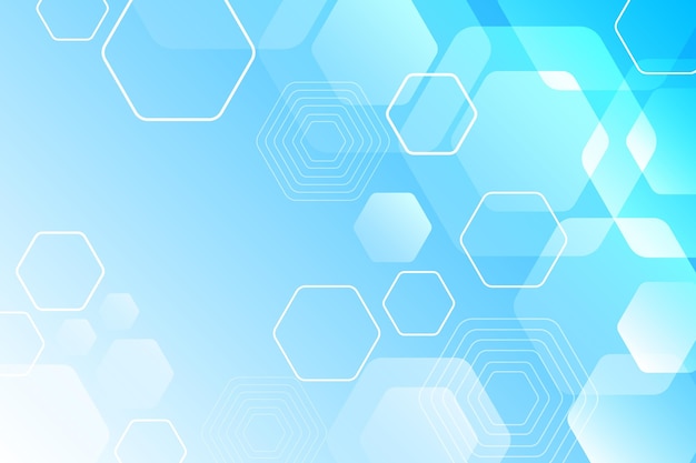 Free Vector | Gradient hexagonal background Free Vector | Gradient hexagonal background