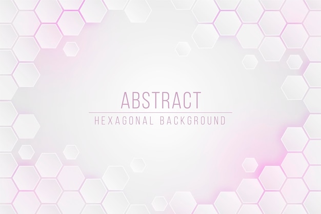 Gradient hexagonal background