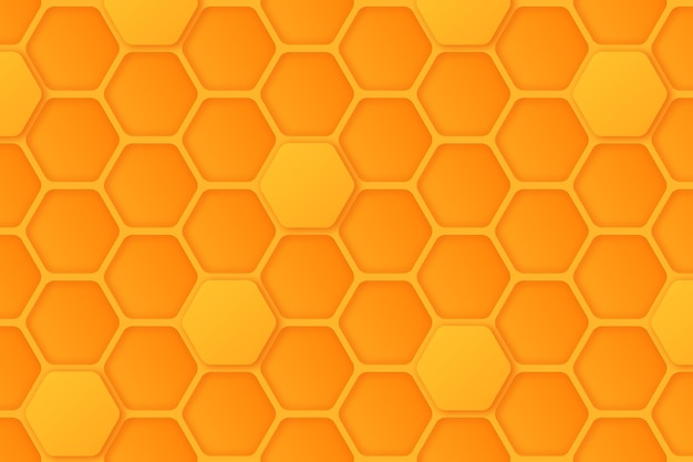 Gradient hexagonal background