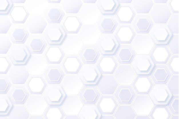 Gradient hexagonal background