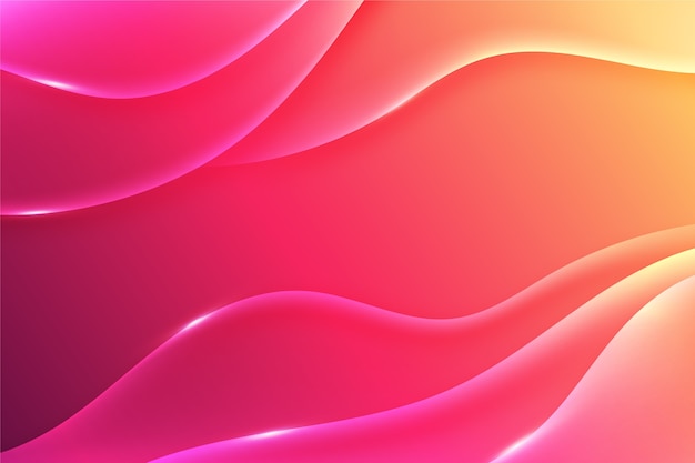 Free vector gradient hot background