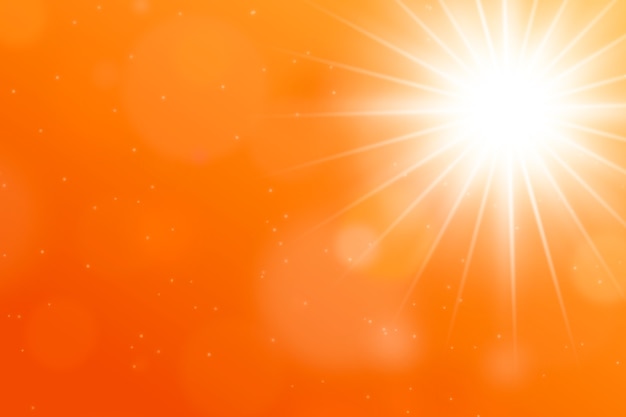 Gradient hot summer background