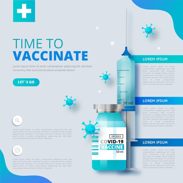 Free vector gradient immunity infographic