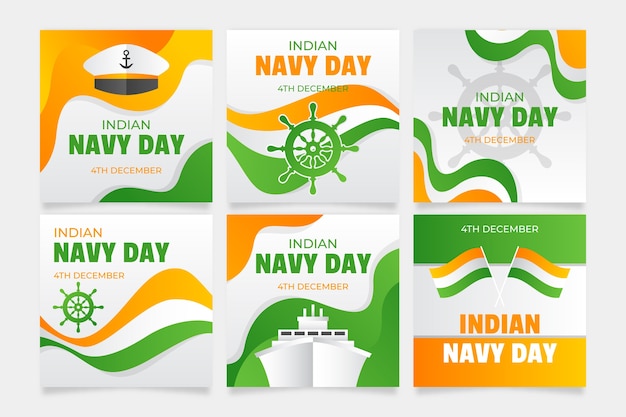 Коллекция постов в instagram на день военно-морского флота индии