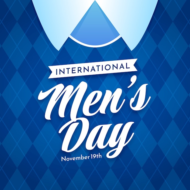 Free Vector Gradient international men