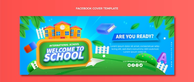 Gradient international school facebook cover