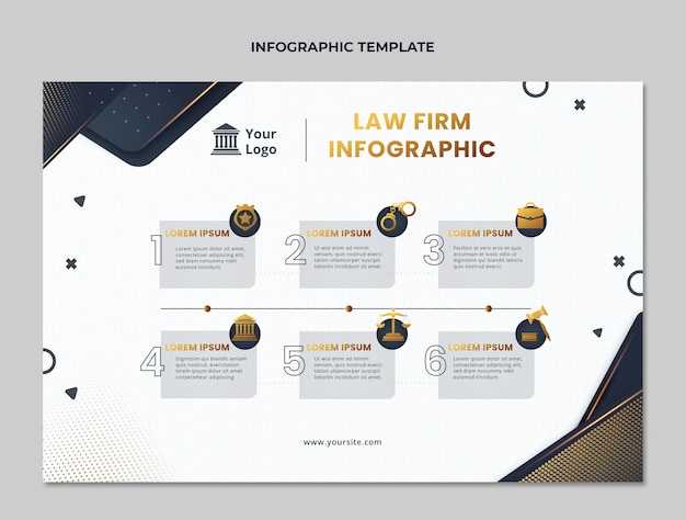 Gradient law firm template