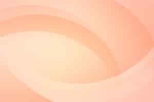 Free vector gradient light peach background