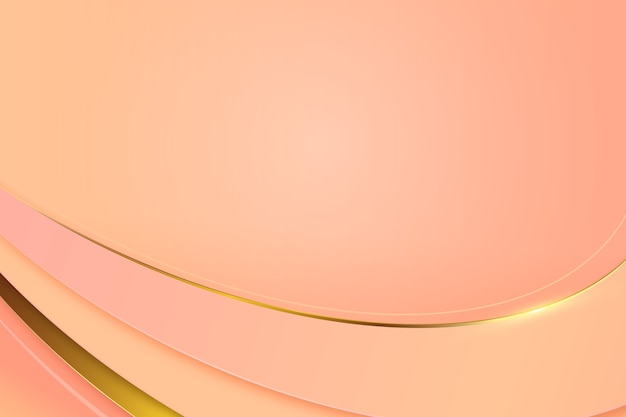 Free vector gradient light peach background