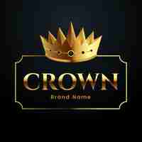 Free vector gradient lion with crown logo