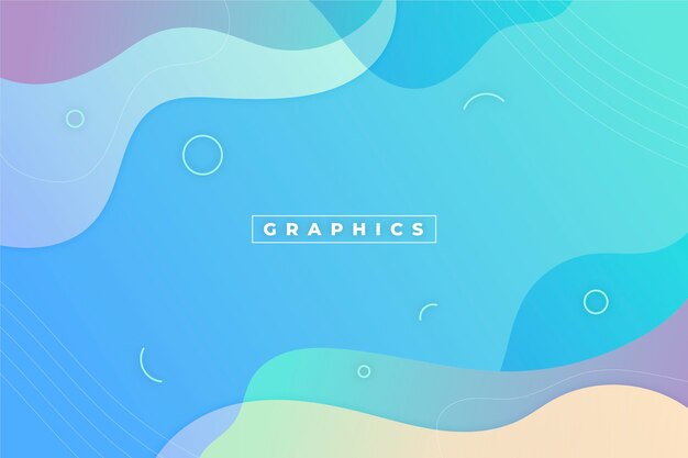 Free Vector gradient liquid abstract background
