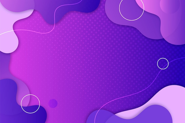 Gradient liquid abstract background