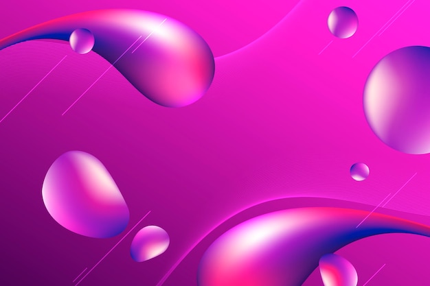 Gradient liquid abstract background