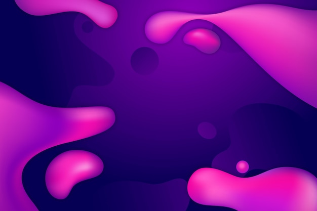 Gradient liquid abstract background