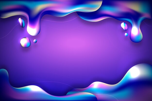 Gradient liquid abstract background