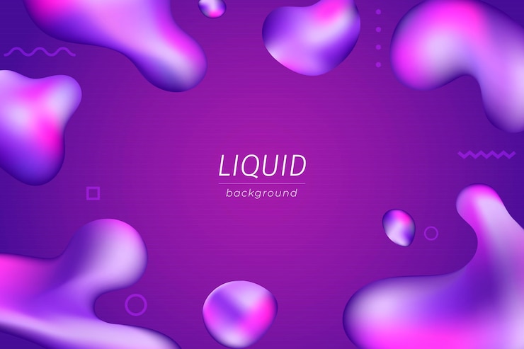 Free Vector gradient liquid abstract background
