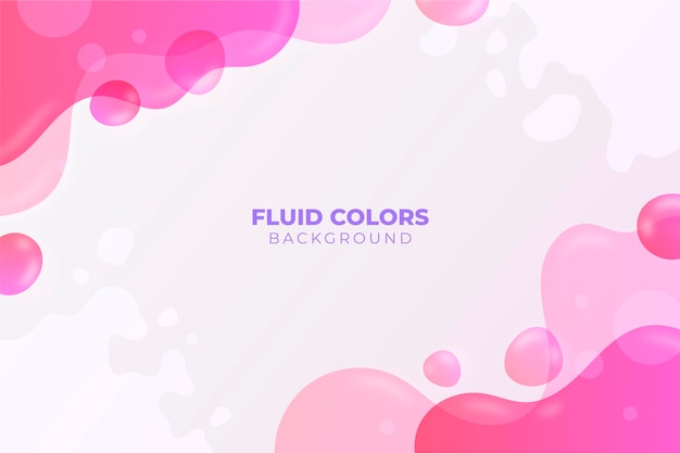 Gradient liquid abstract background