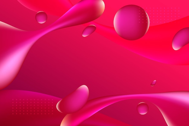 Gradient liquid abstract background