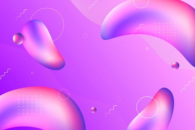 Gradient liquid abstract background