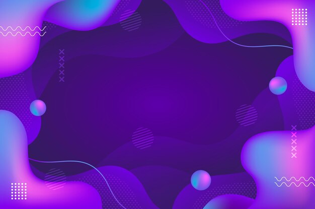 Gradient liquid abstract background